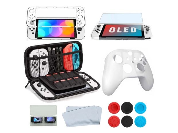 &u+ NINTENDO SWITCH CASE SET 12 EN 1 (124)